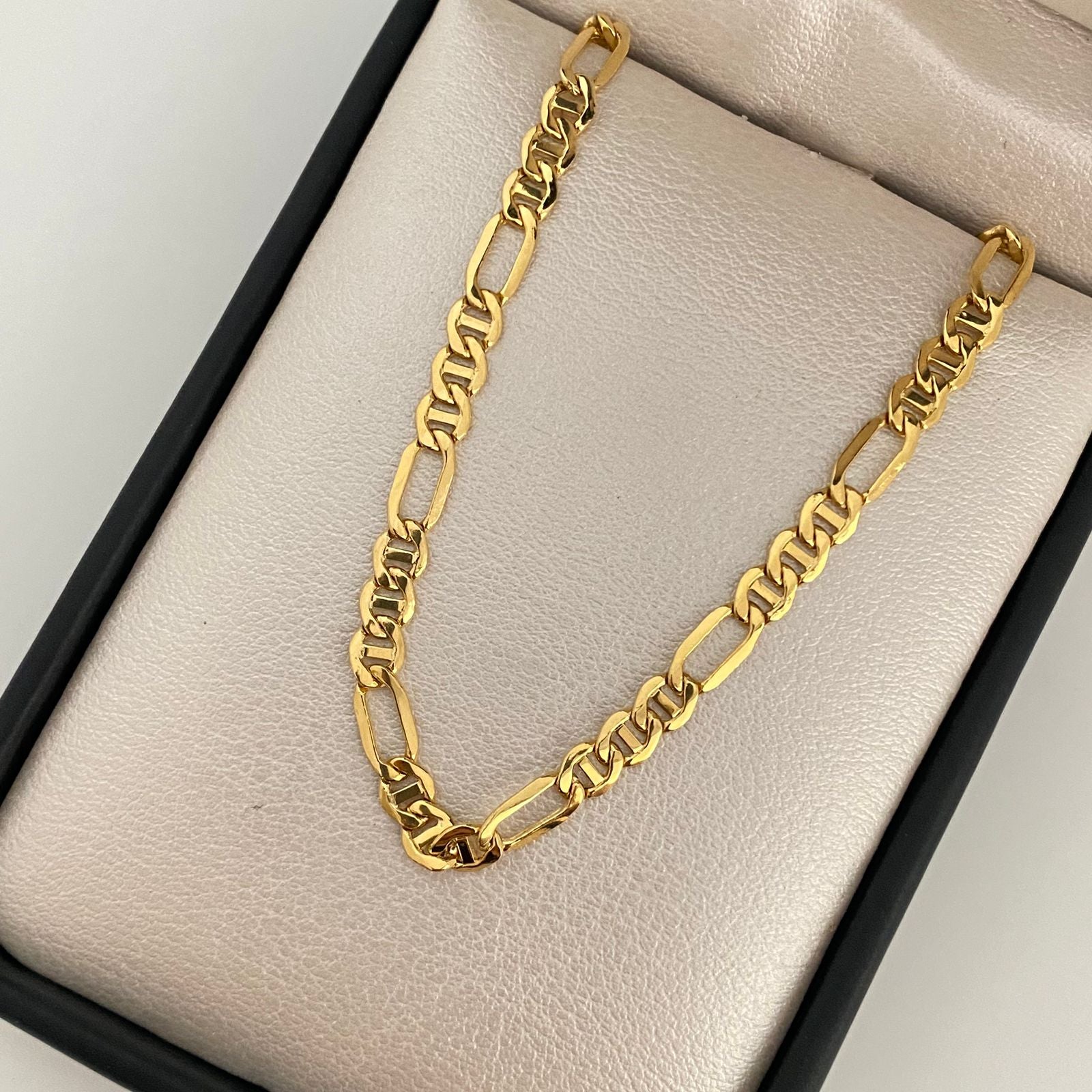 Pulso It 3x1 escalera Oro amarillo 18k 3,50 Gr / 4,5 mm / 18,5 Cm